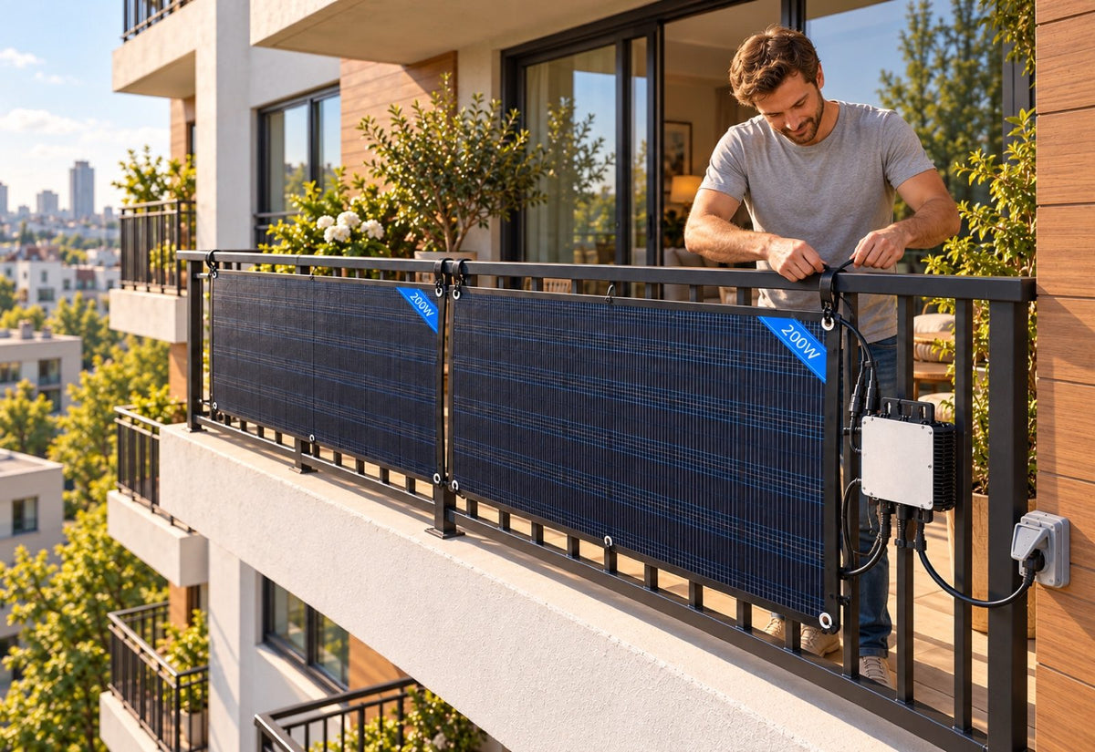 400W Plug-in Solar Kit